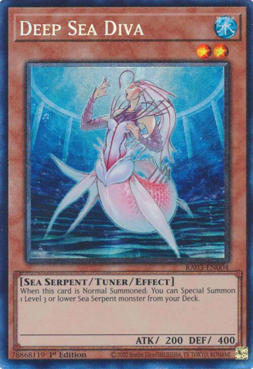 Deep Sea Diva (CR) [RA03-EN004] Prismatic Collector's Rare | Exor Games Truro