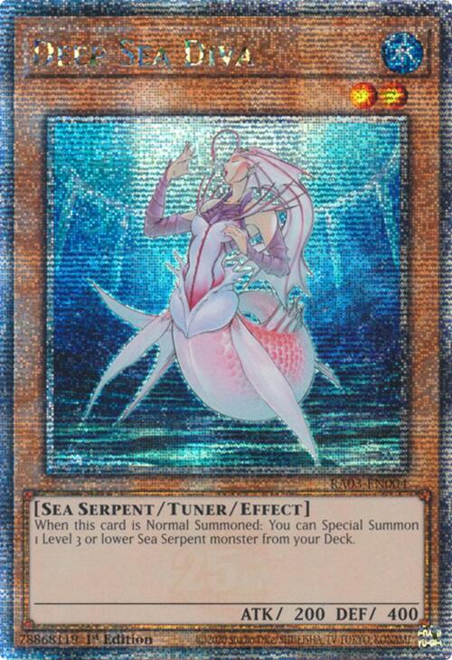 Deep Sea Diva (Quarter Century Secret Rare) [RA03-EN004] Quarter Century Secret Rare | Exor Games Truro