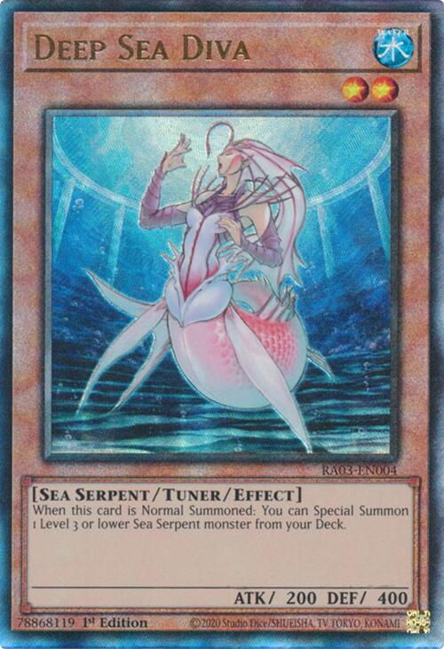 Deep Sea Diva (UTR) [RA03-EN004] Prismatic Ultimate Rare | Exor Games Truro