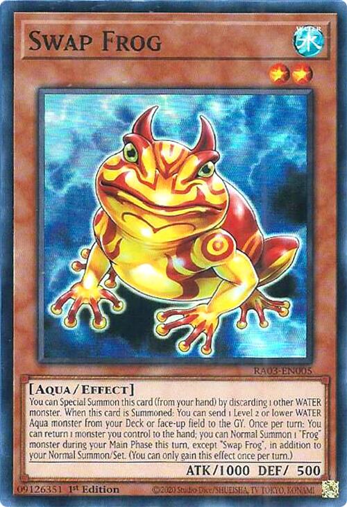 Swap Frog [RA03-EN005] Super Rare | Exor Games Truro