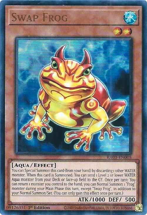 Swap Frog (UR) [RA03-EN005] Ultra Rare | Exor Games Truro