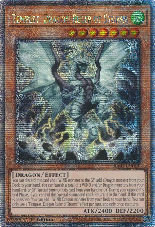 Tempest, Dragon Ruler of Storms (Quarter Century Secret Rare) [RA03-EN011] Quarter Century Secret Rare | Exor Games Truro