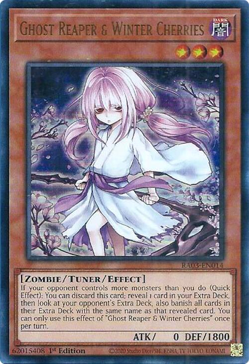 Ghost Reaper & Winter Cherries (UR) [RA03-EN014] Ultra Rare | Exor Games Truro