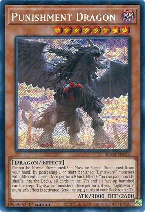 Punishment Dragon (Secret Rare) [RA03-EN015] Secret Rare | Exor Games Truro