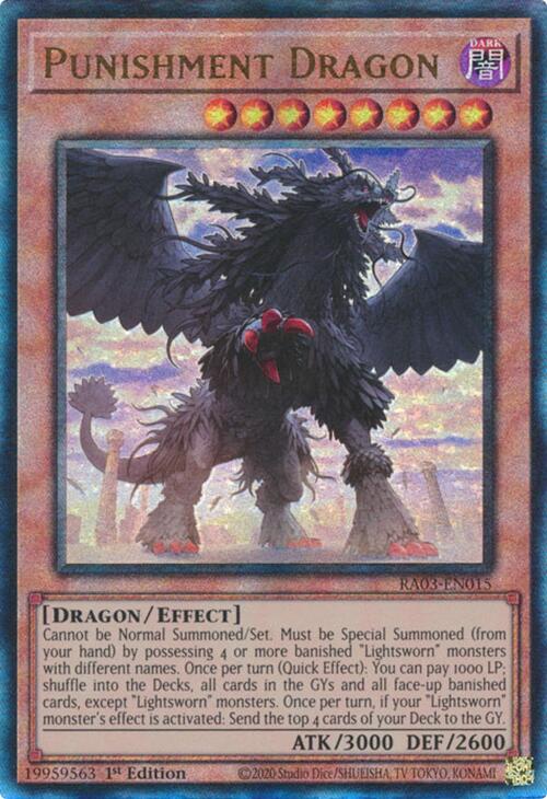 Punishment Dragon (UTR) [RA03-EN015] Prismatic Ultimate Rare | Exor Games Truro