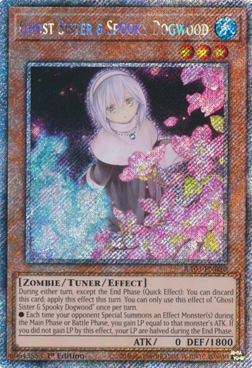 Ghost Sister & Spooky Dogwood (Platinum Secret Rare) [RA03-EN020] Platinum Secret Rare | Exor Games Truro