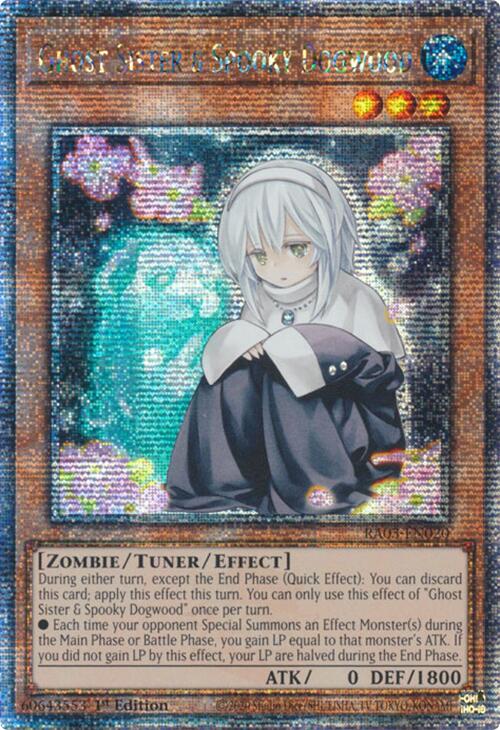 Ghost Sister & Spooky Dogwood (Quarter Century Secret Rare) [RA03-EN020] Quarter Century Secret Rare | Exor Games Truro