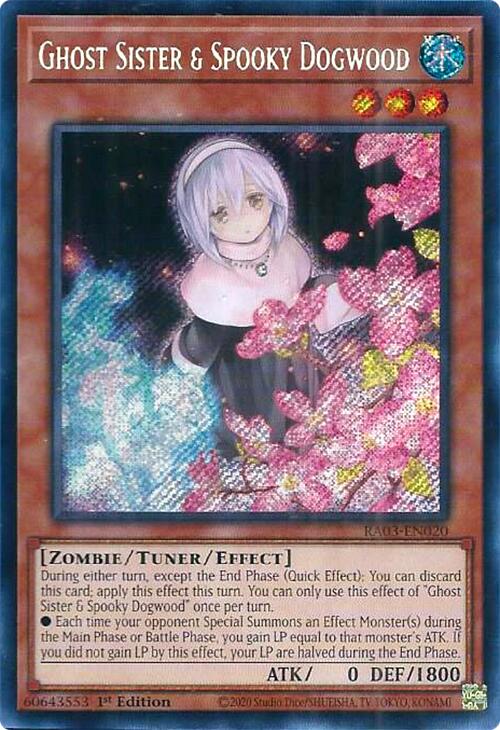 Ghost Sister & Spooky Dogwood (Secret Rare) [RA03-EN020] Secret Rare | Exor Games Truro