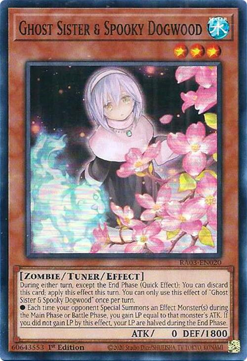 Ghost Sister & Spooky Dogwood [RA03-EN020] Super Rare | Exor Games Truro