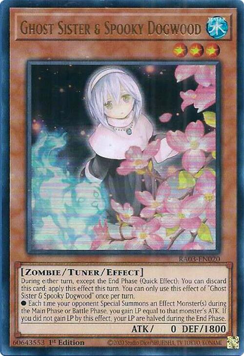 Ghost Sister & Spooky Dogwood (UR) [RA03-EN020] Ultra Rare | Exor Games Truro