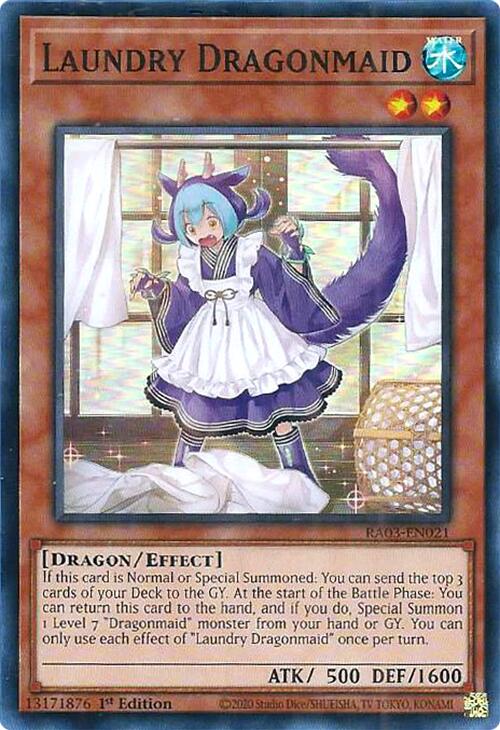 Laundry Dragonmaid [RA03-EN021] Super Rare | Exor Games Truro