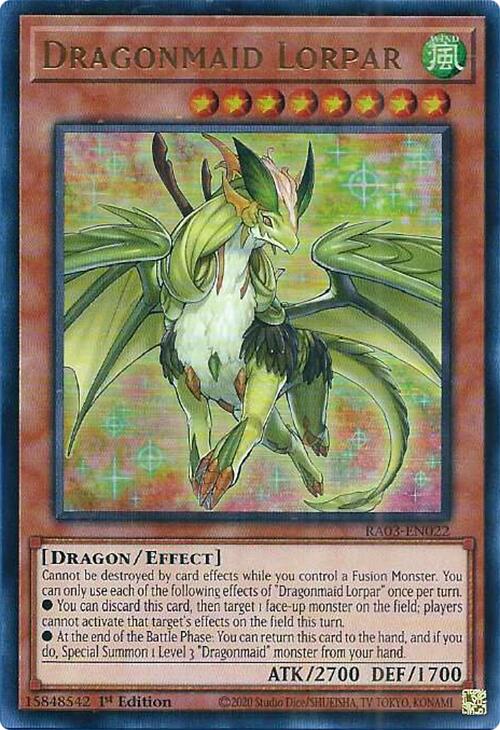 Dragonmaid Lorpar (UR) [RA03-EN022] Ultra Rare | Exor Games Truro