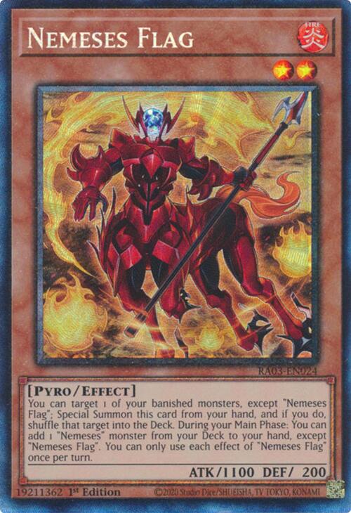 Nemeses Flag (CR) [RA03-EN024] Prismatic Collector's Rare | Exor Games Truro