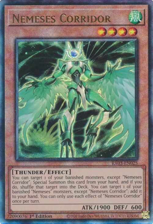 Nemeses Corridor (UTR) [RA03-EN025] Prismatic Ultimate Rare | Exor Games Truro