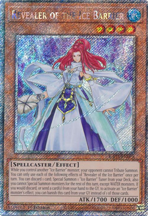 Revealer of the Ice Barrier (Platinum Secret Rare) [RA03-EN028] Platinum Secret Rare | Exor Games Truro