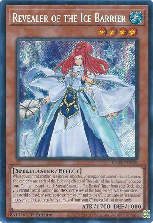 Revealer of the Ice Barrier (Secret Rare) [RA03-EN028] Secret Rare | Exor Games Truro