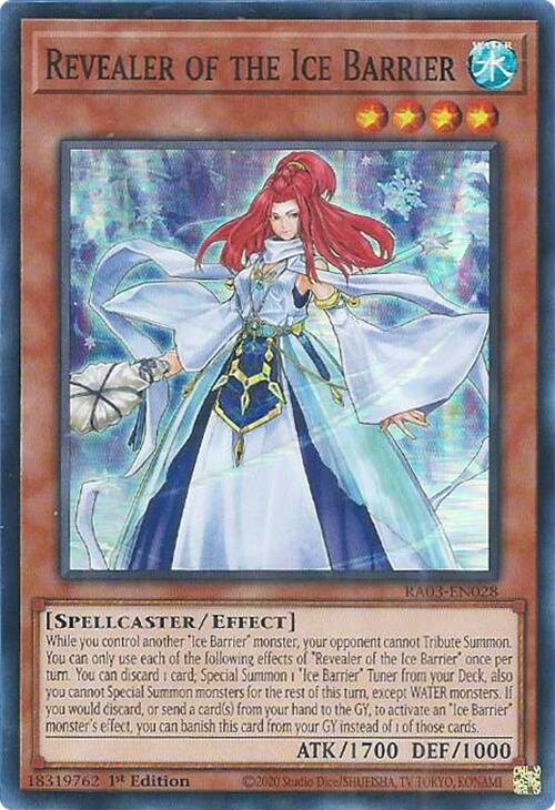 Revealer of the Ice Barrier [RA03-EN028] Super Rare | Exor Games Truro