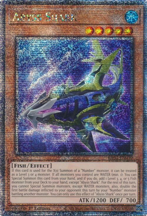 Abyss Shark (Quarter Century Secret Rare) [RA03-EN030] Quarter Century Secret Rare | Exor Games Truro