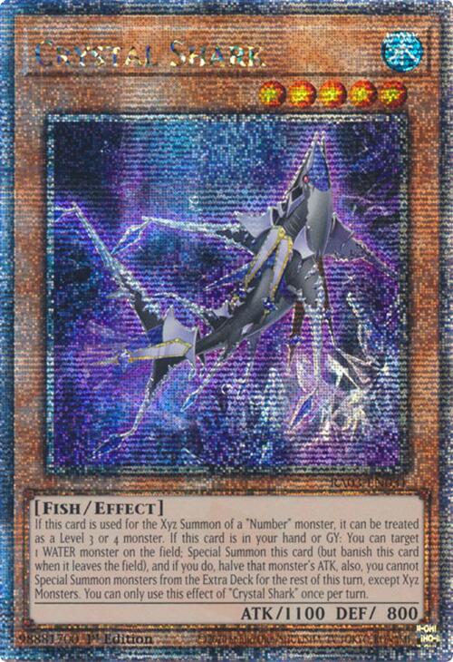 Crystal Shark (Quarter Century Secret Rare) [RA03-EN031] Quarter Century Secret Rare | Exor Games Truro
