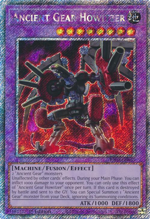 Ancient Gear Howitzer (Platinum Secret Rare) [RA03-EN035] Platinum Secret Rare | Exor Games Truro