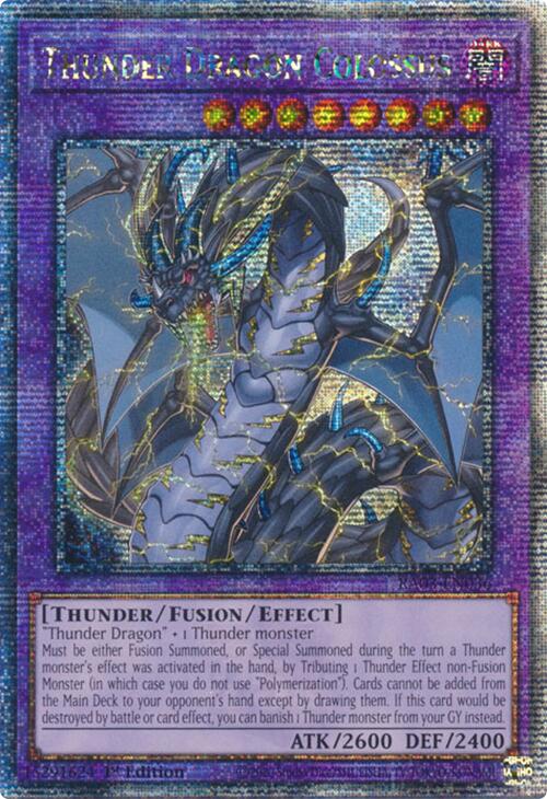 Thunder Dragon Colossus (Quarter Century Secret Rare) [RA03-EN036] Quarter Century Secret Rare | Exor Games Truro