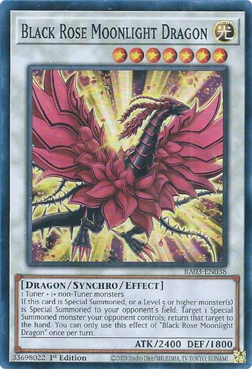 Black Rose Moonlight Dragon [RA03-EN038] Super Rare | Exor Games Truro