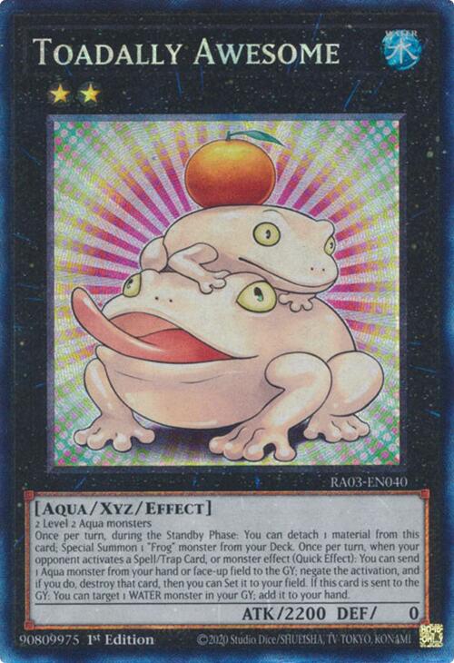 Toadally Awesome (CR) [RA03-EN040] Prismatic Collector's Rare | Exor Games Truro