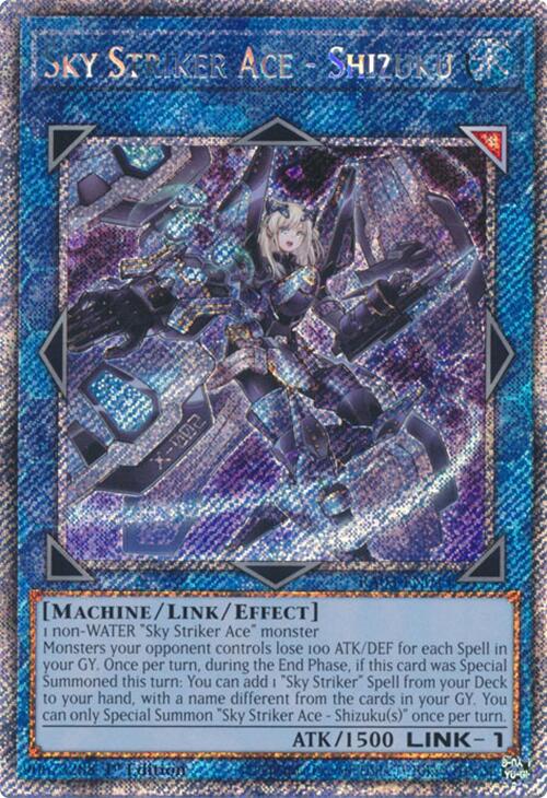 Sky Striker Ace - Shizuku (Platinum Secret Rare) [RA03-EN043] Platinum Secret Rare | Exor Games Truro