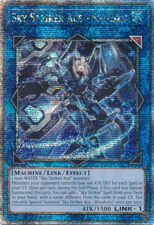 Sky Striker Ace - Shizuku (Quarter Century Secret Rare) [RA03-EN043] Quarter Century Secret Rare | Exor Games Truro