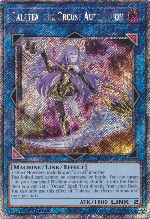 Galatea, the Orcust Automaton (Platinum Secret Rare) [RA03-EN044] Platinum Secret Rare | Exor Games Truro