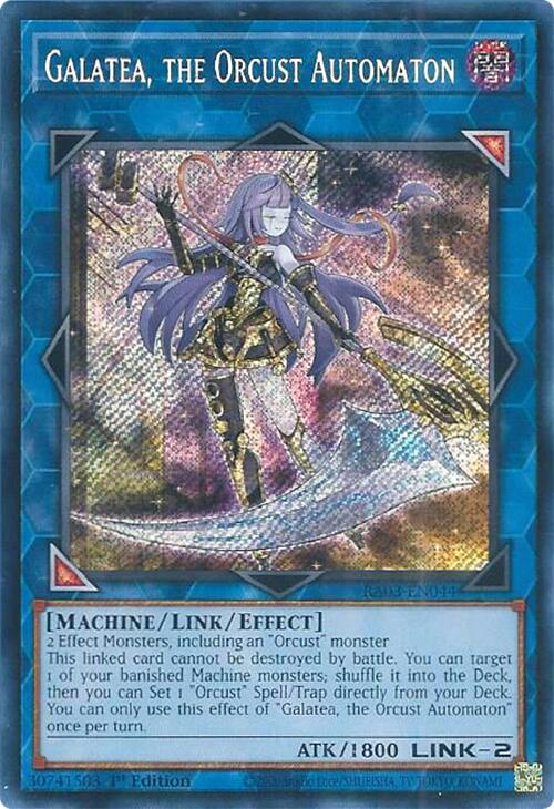 Galatea, the Orcust Automaton (Secret Rare) [RA03-EN044] Secret Rare | Exor Games Truro