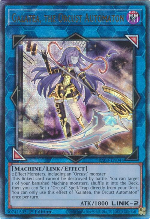 Galatea, the Orcust Automaton (UTR) [RA03-EN044] Prismatic Ultimate Rare | Exor Games Truro