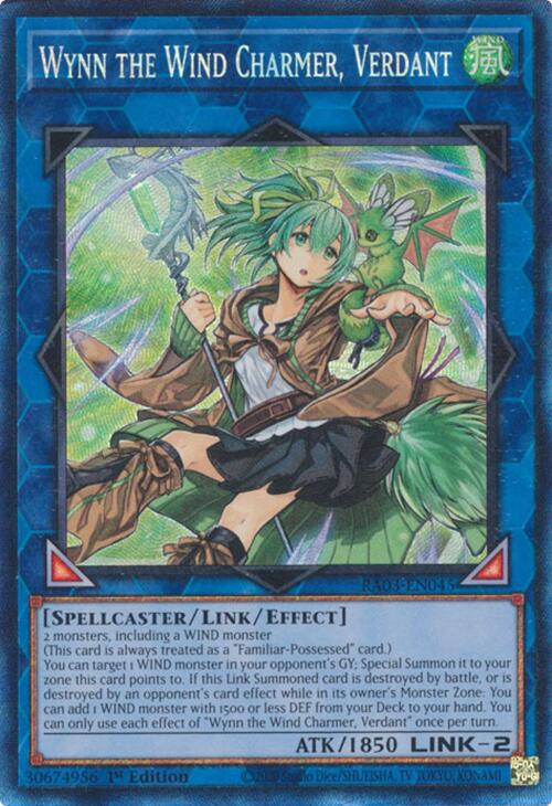 Wynn the Wind Charmer, Verdant (CR) [RA03-EN045] Prismatic Collector's Rare | Exor Games Truro