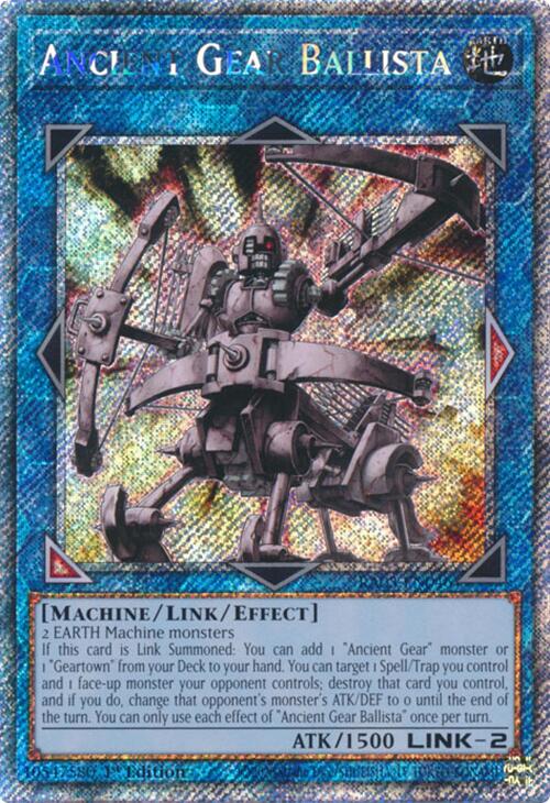 Ancient Gear Ballista (Platinum Secret Rare) [RA03-EN046] Platinum Secret Rare | Exor Games Truro