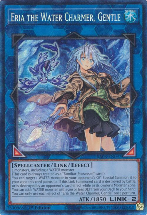 Eria the Water Charmer, Gentle (CR) [RA03-EN047] Prismatic Collector's Rare | Exor Games Truro