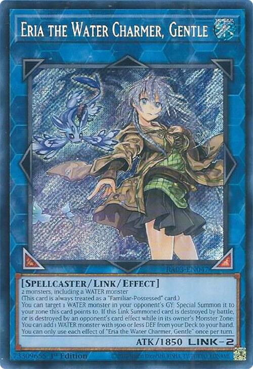 Eria the Water Charmer, Gentle (Secret Rare) [RA03-EN047] Secret Rare | Exor Games Truro
