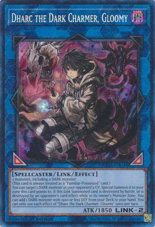 Dharc the Dark Charmer, Gloomy (CR) [RA03-EN048] Prismatic Collector's Rare | Exor Games Truro