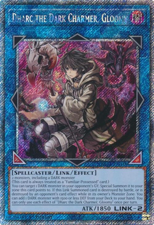 Dharc the Dark Charmer, Gloomy (Platinum Secret Rare) [RA03-EN048] Platinum Secret Rare | Exor Games Truro