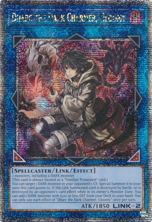 Dharc the Dark Charmer, Gloomy (Quarter Century Secret Rare) [RA03-EN048] Quarter Century Secret Rare | Exor Games Truro
