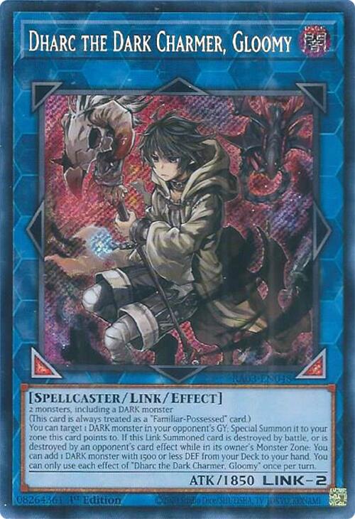 Dharc the Dark Charmer, Gloomy (Secret Rare) [RA03-EN048] Secret Rare | Exor Games Truro