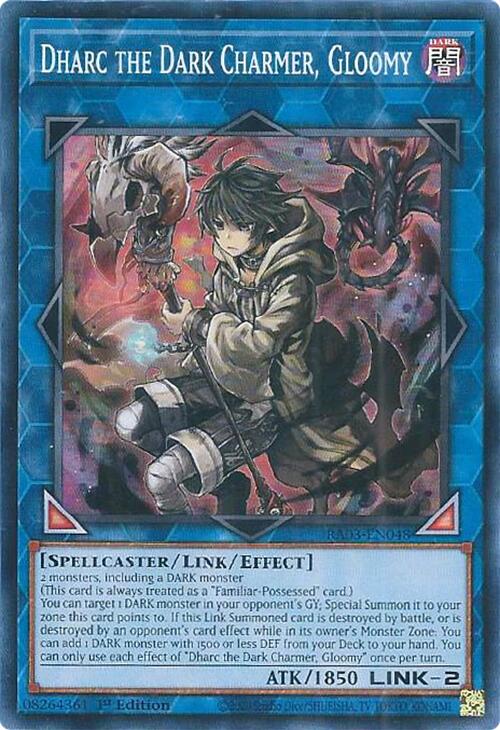 Dharc the Dark Charmer, Gloomy [RA03-EN048] Super Rare | Exor Games Truro