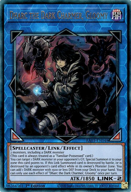 Dharc the Dark Charmer, Gloomy (UTR) [RA03-EN048] Prismatic Ultimate Rare | Exor Games Truro