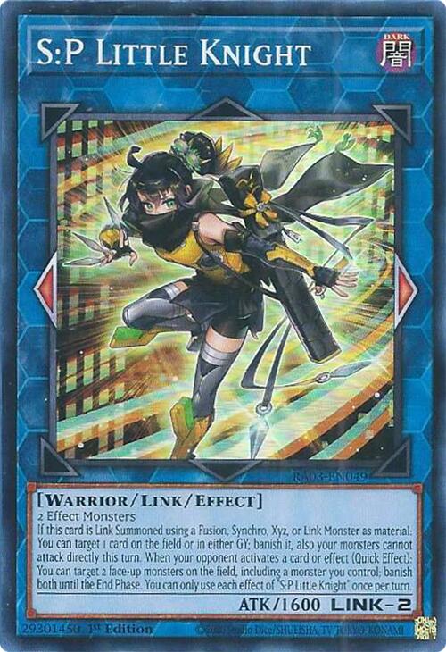 S:P Little Knight [RA03-EN049] Super Rare | Exor Games Truro