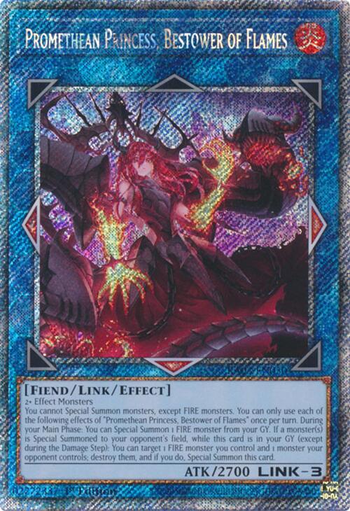 Promethean Princess, Bestower of Flames (Platinum Secret Rare) [RA03-EN050] Platinum Secret Rare | Exor Games Truro