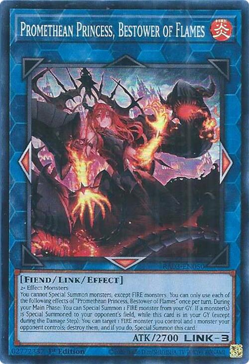 Promethean Princess, Bestower of Flames [RA03-EN050] Super Rare | Exor Games Truro