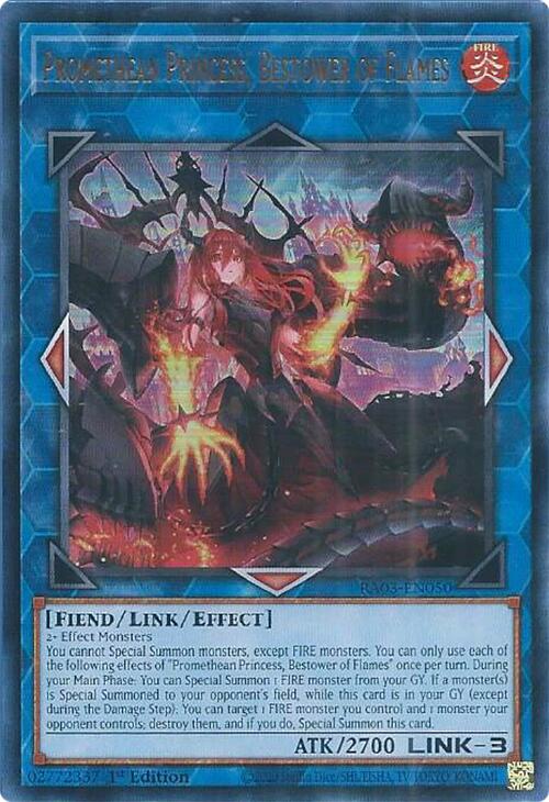 Promethean Princess, Bestower of Flames (UR) [RA03-EN050] Ultra Rare | Exor Games Truro