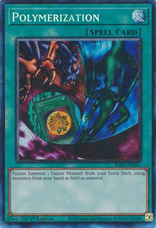 Polymerization (Alternate Art) (CR) [RA03-EN051] Prismatic Collector's Rare | Exor Games Truro