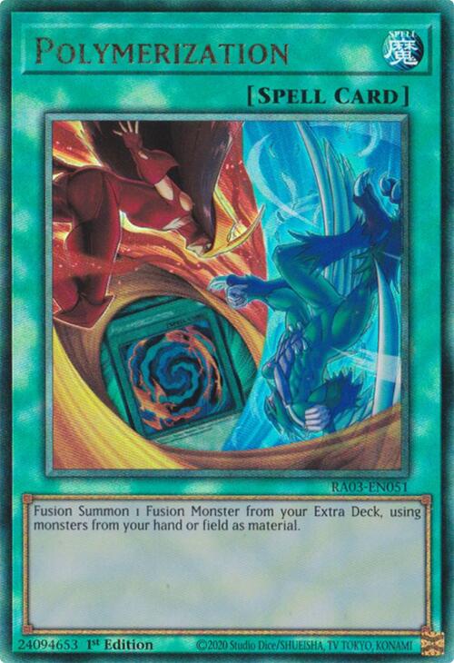 Polymerization (UTR) [RA03-EN051] Prismatic Ultimate Rare | Exor Games Truro