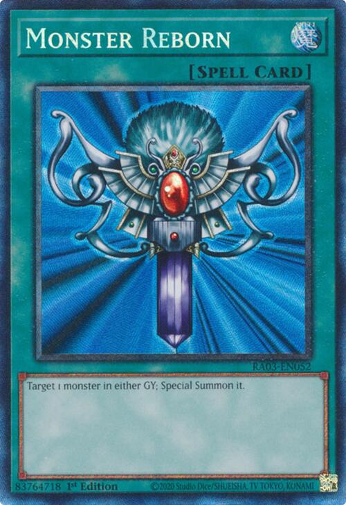 Monster Reborn (CR) [RA03-EN052] Prismatic Collector's Rare | Exor Games Truro