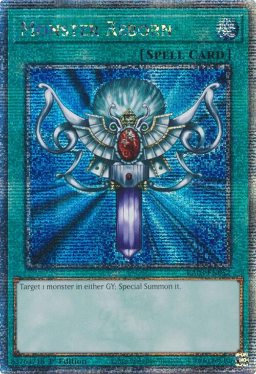 Monster Reborn (Quarter Century Secret Rare) [RA03-EN052] Quarter Century Secret Rare | Exor Games Truro